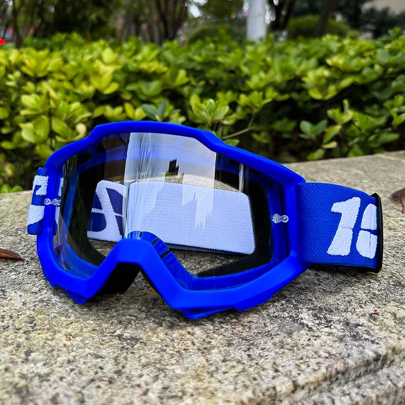 Unisex Motorcycle Goggles Anti-Fog Windproof Dust Protection - Impact Resistant Frame, view 2