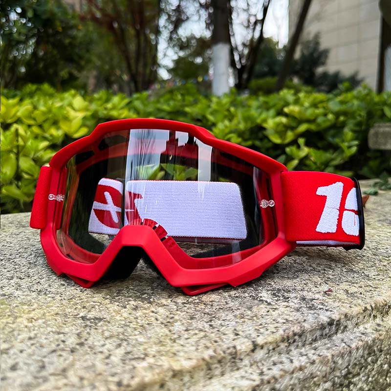 Unisex Motorcycle Goggles Anti-Fog Windproof Dust Protection - Impact Resistant Frame, view 4