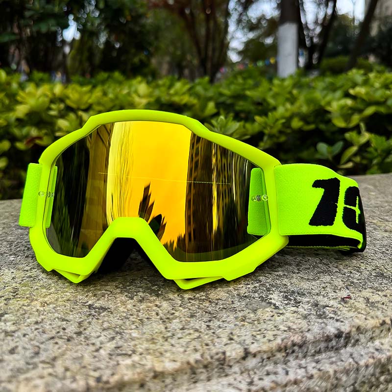 Unisex Motorcycle Goggles Anti-Fog Windproof Dust Protection - Impact Resistant Frame, view 5