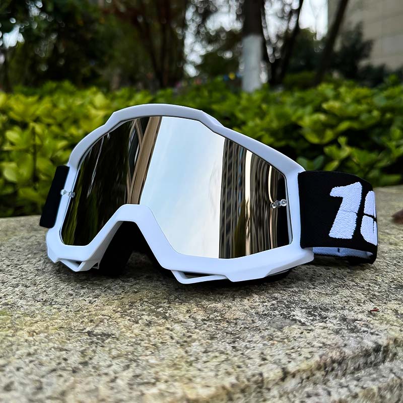 Unisex Motorcycle Goggles Anti-Fog Windproof Dust Protection - Impact Resistant Frame, view 7