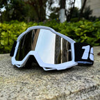 Unisex Motorcycle Goggles Anti-Fog Windproof Dust Protection - Impact Resistant Frame, view 7