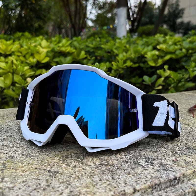 Unisex Motorcycle Goggles Anti-Fog Windproof Dust Protection - Impact Resistant Frame, view 8