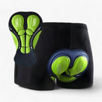 Padded Motorcycle Riding Shorts - 5D Gel Cushioning, Breathable Knit, view 2