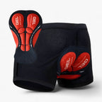 Padded Motorcycle Riding Shorts - 5D Gel Cushioning, Breathable Knit