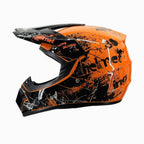 Full-Face Motocross Helmet with Extended Adjustable Visor, Reinforced Chin Guard, view 2