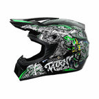 Full-Face Motocross Helmet with Extended Adjustable Visor, Reinforced Chin Guard, view 26