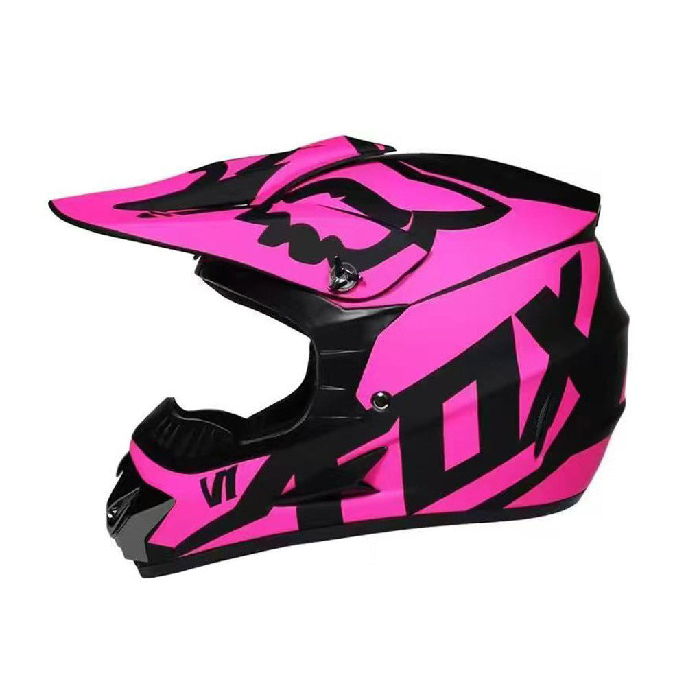 Full-Face Motocross Helmet with Extended Adjustable Visor, Reinforced Chin Guard, view 31