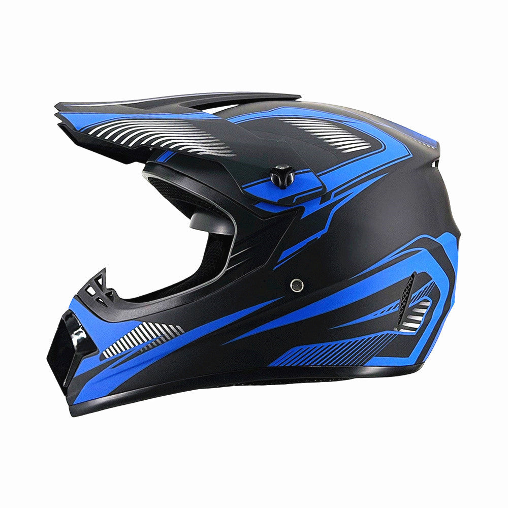 Full-Face Motocross Helmet with Extended Adjustable Visor, Reinforced Chin Guard, view 33