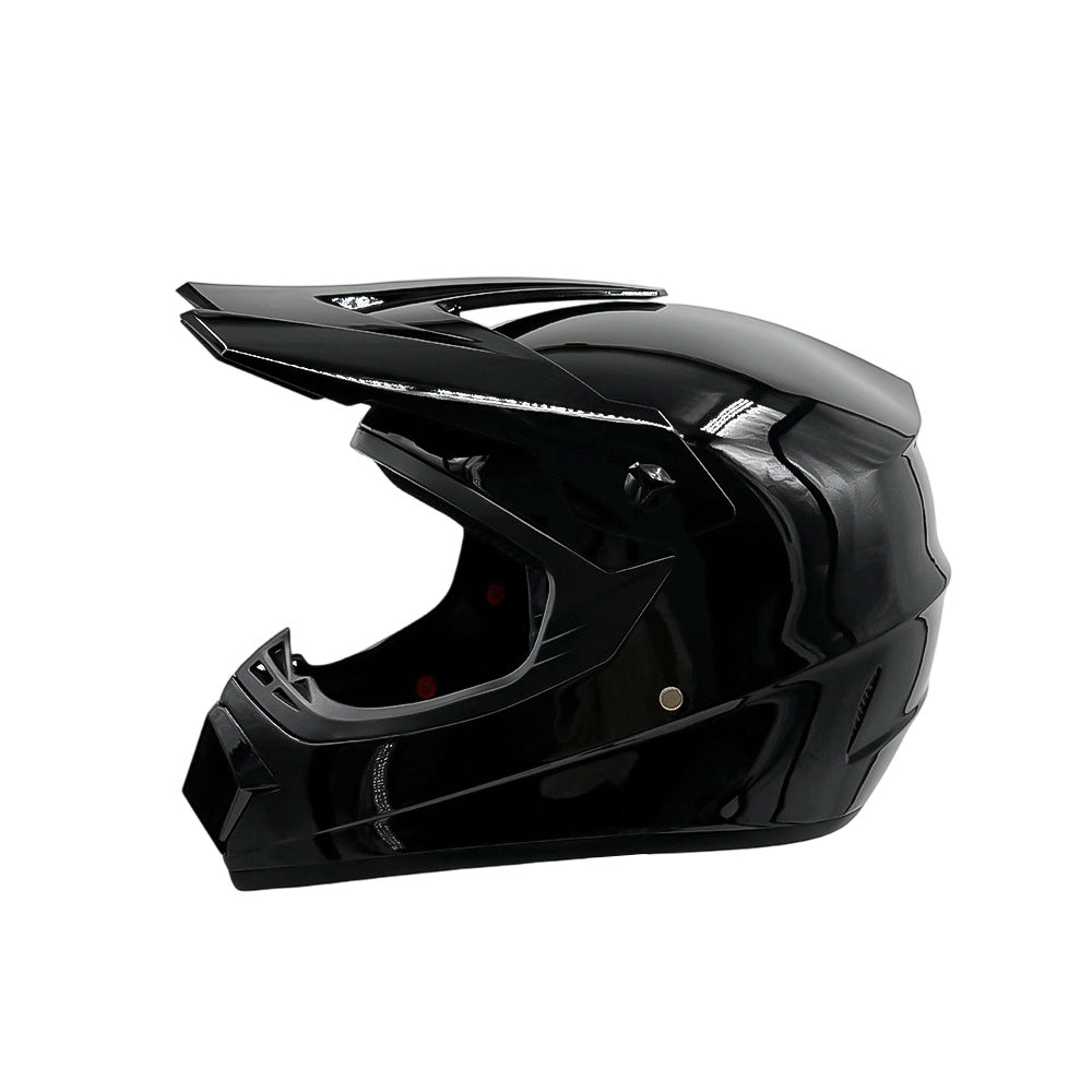 Full-Face Motocross Helmet with Extended Adjustable Visor, Reinforced Chin Guard, view 38