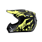 Full-Face Motocross Helmet with Extended Adjustable Visor, Reinforced Chin Guard, view 43