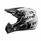 Full-Face Motocross Helmet with Extended Adjustable Visor, Reinforced Chin Guard, view 44
