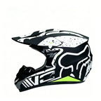 Full-Face Motocross Helmet with Extended Adjustable Visor, Reinforced Chin Guard, view 46