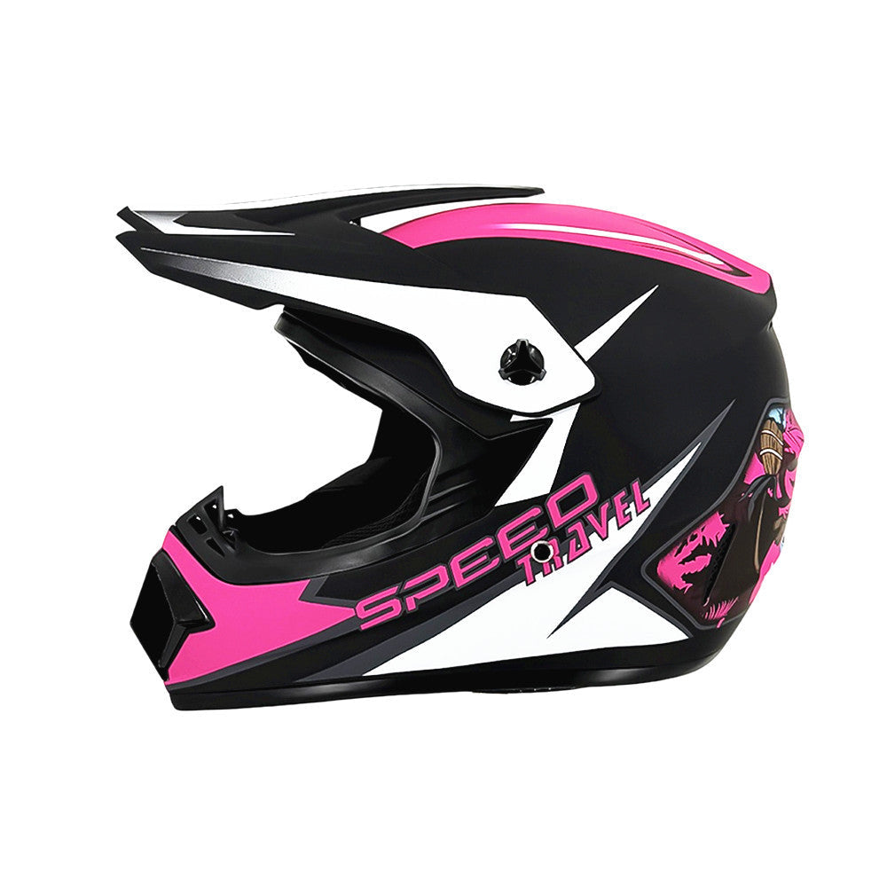 Full-Face Motocross Helmet with Extended Adjustable Visor, Reinforced Chin Guard, view 50