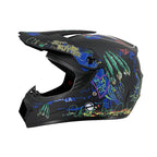 Full-Face Motocross Helmet with Extended Adjustable Visor, Reinforced Chin Guard, view 51