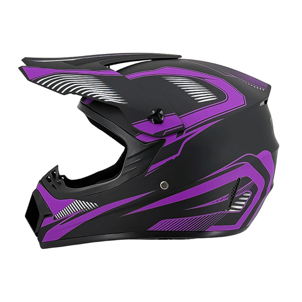Full-Face Motocross Helmet with Extended Adjustable Visor, Reinforced Chin Guard, view 55