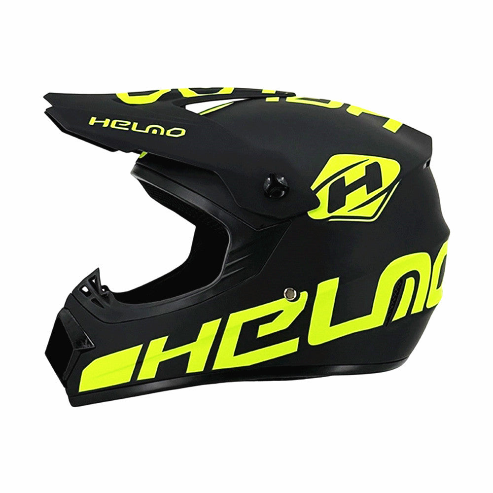Full-Face Motocross Helmet with Extended Adjustable Visor, Reinforced Chin Guard, view 56