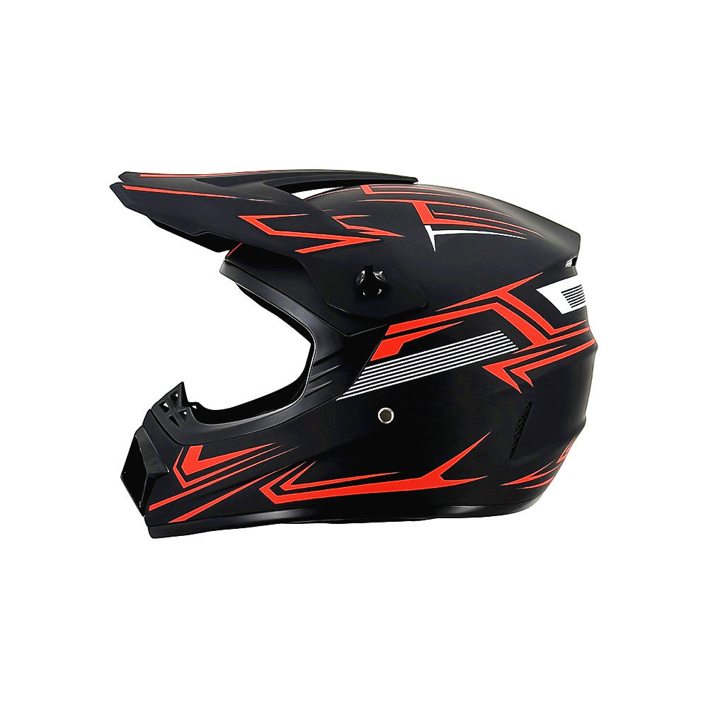 Full-Face Motocross Helmet with Extended Adjustable Visor, Reinforced Chin Guard, view 60