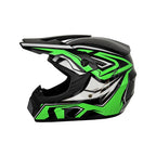Full-Face Motocross Helmet with Extended Adjustable Visor, Reinforced Chin Guard, view 61