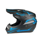 Full-Face Motocross Helmet with Extended Adjustable Visor, Reinforced Chin Guard, view 64