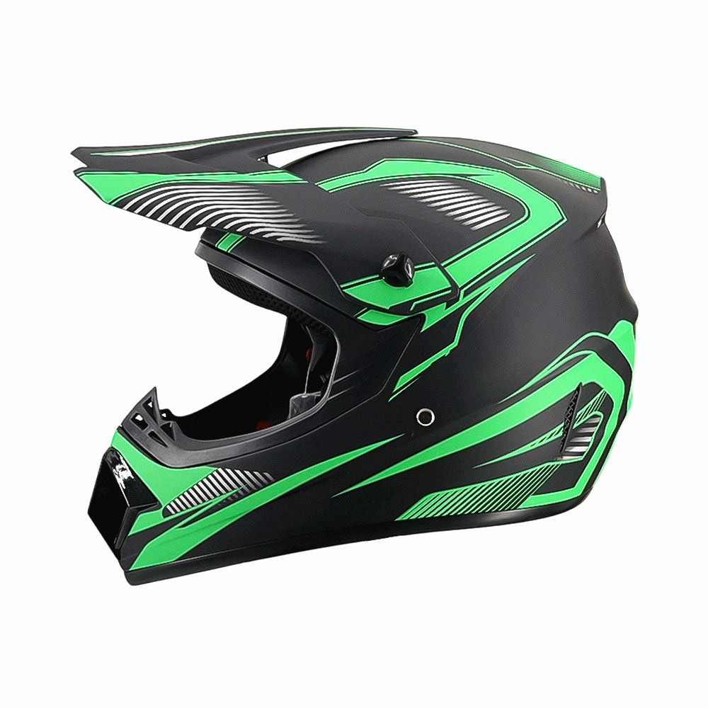 Full-Face Motocross Helmet with Extended Adjustable Visor, Reinforced Chin Guard, view 65