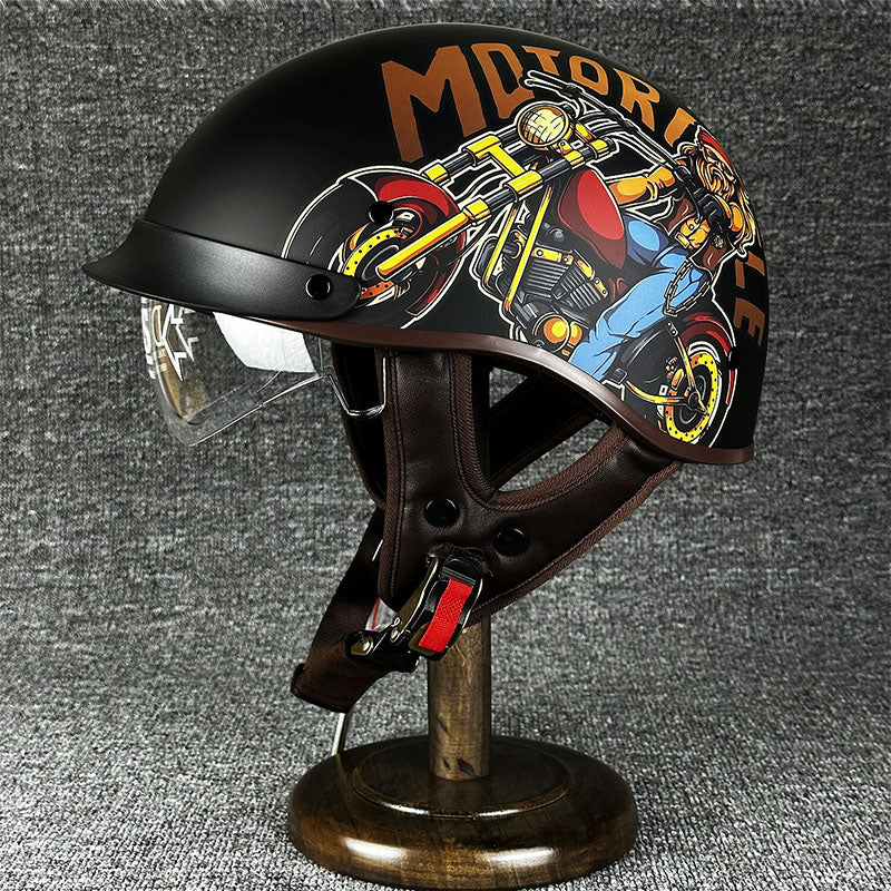 City Helmet for Chopper - ABS Outer Shell, 63 cm Size, view 12