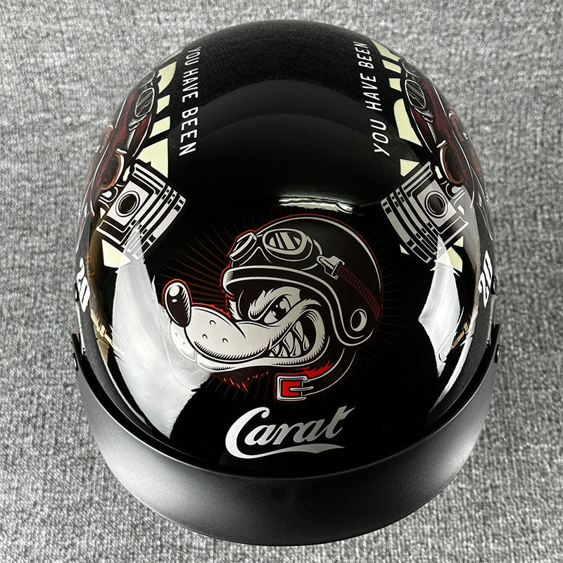 City Helmet for Chopper - ABS Outer Shell, 63 cm Size, view 5