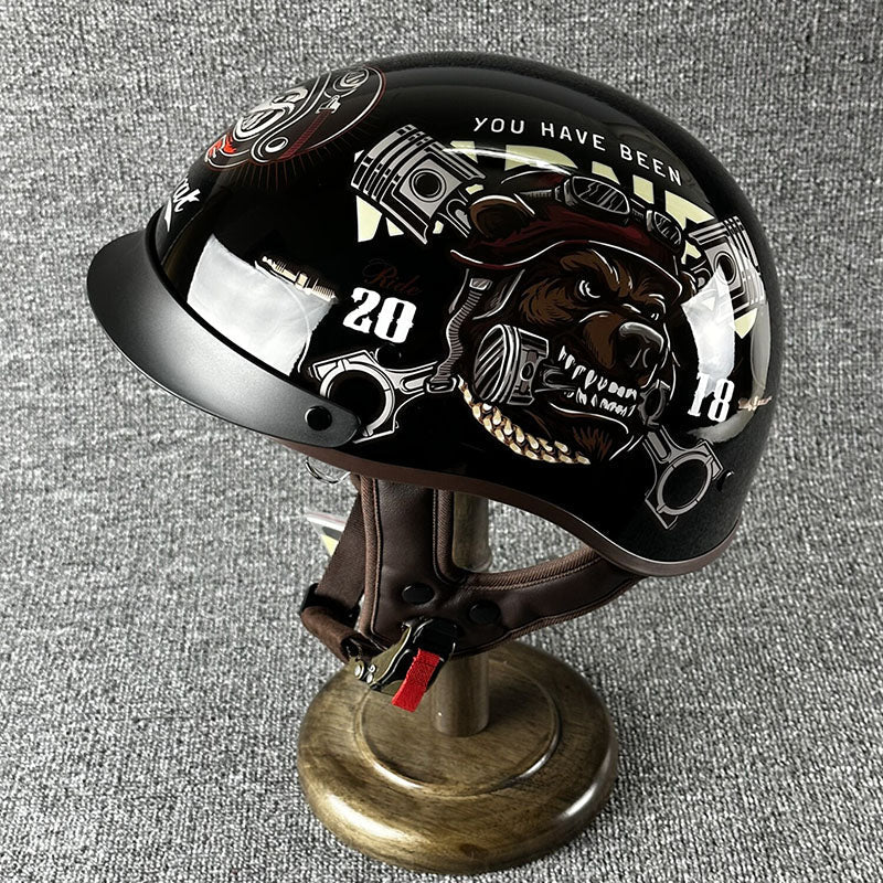 City Helmet for Chopper - ABS Outer Shell, 63 cm Size, view 7