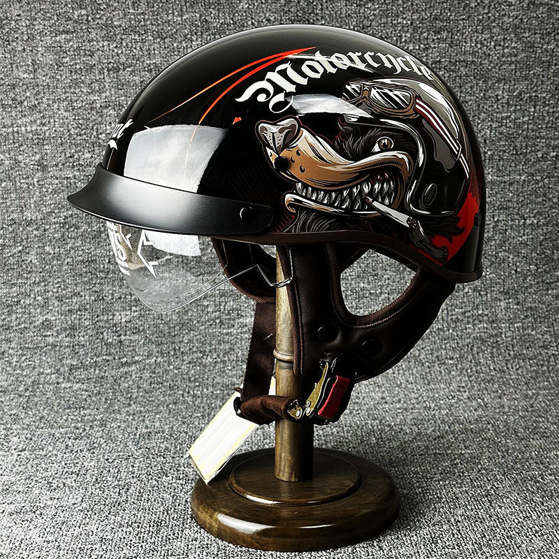 City Helmet for Chopper - ABS Outer Shell, 63 cm Size, view 9