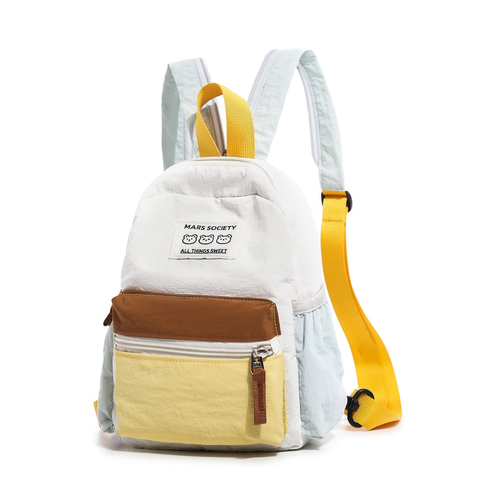 Multi-Compartment Casual School Backpack with Adjustable Straps