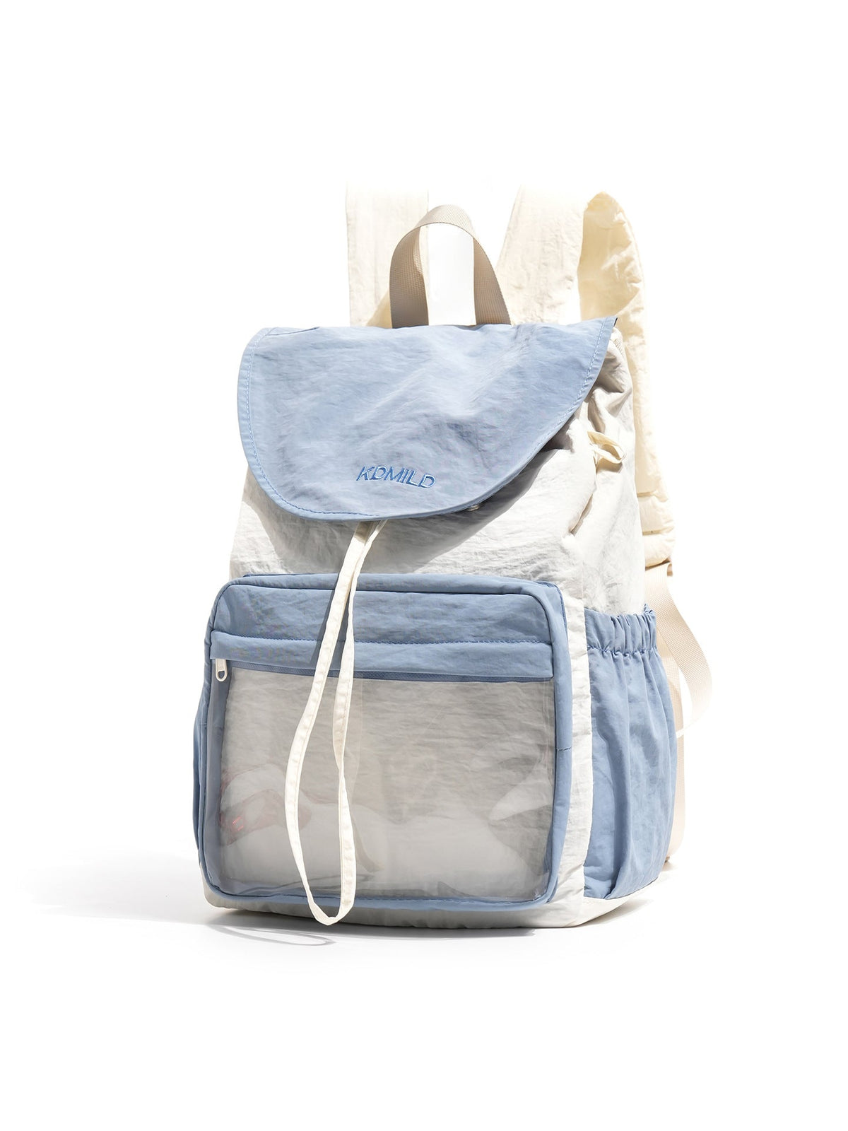 Multi-Compartment Utility School Backpack with Clear Pocket