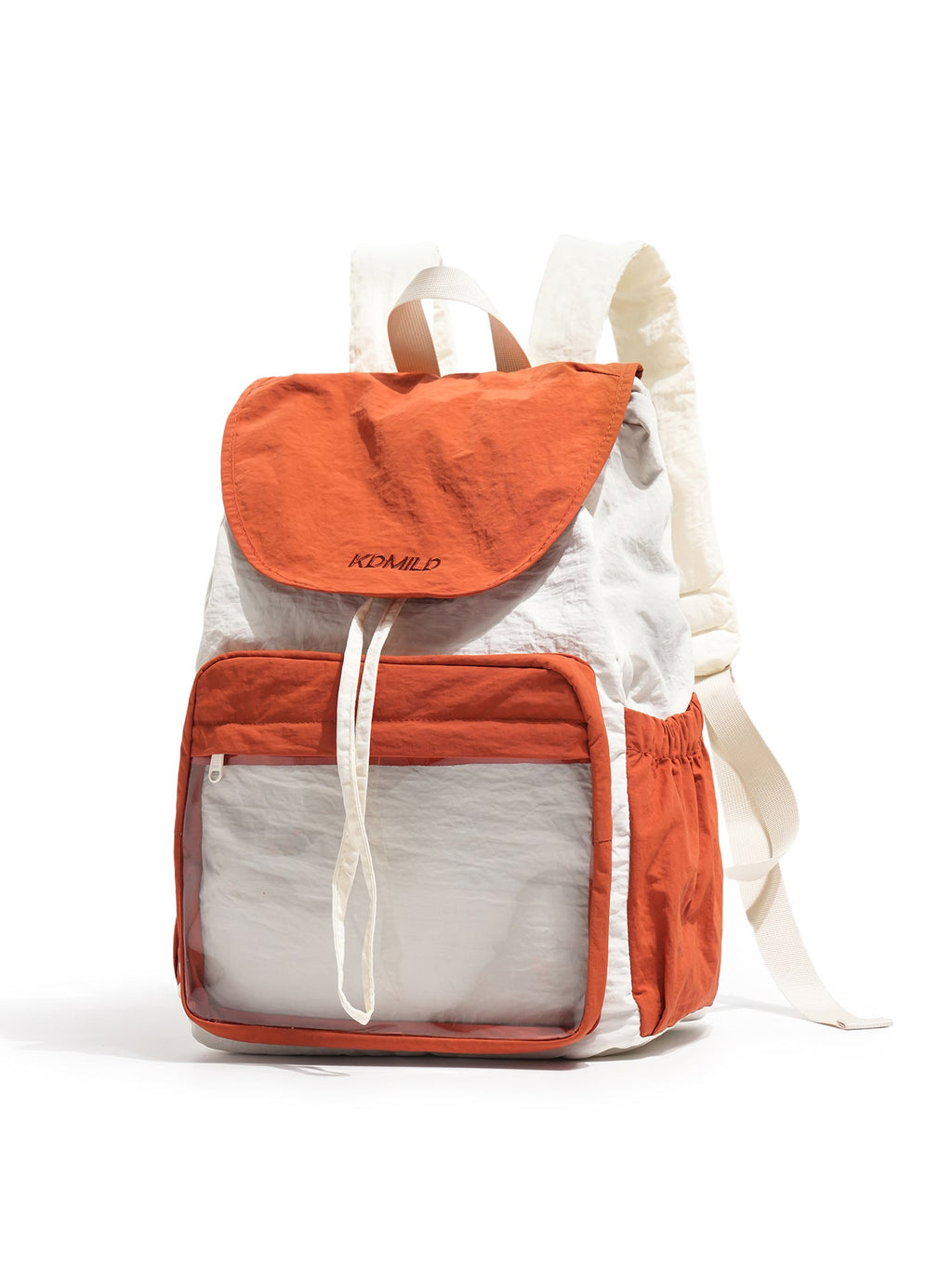 Multi-Compartment Utility School Backpack with Clear Pocket