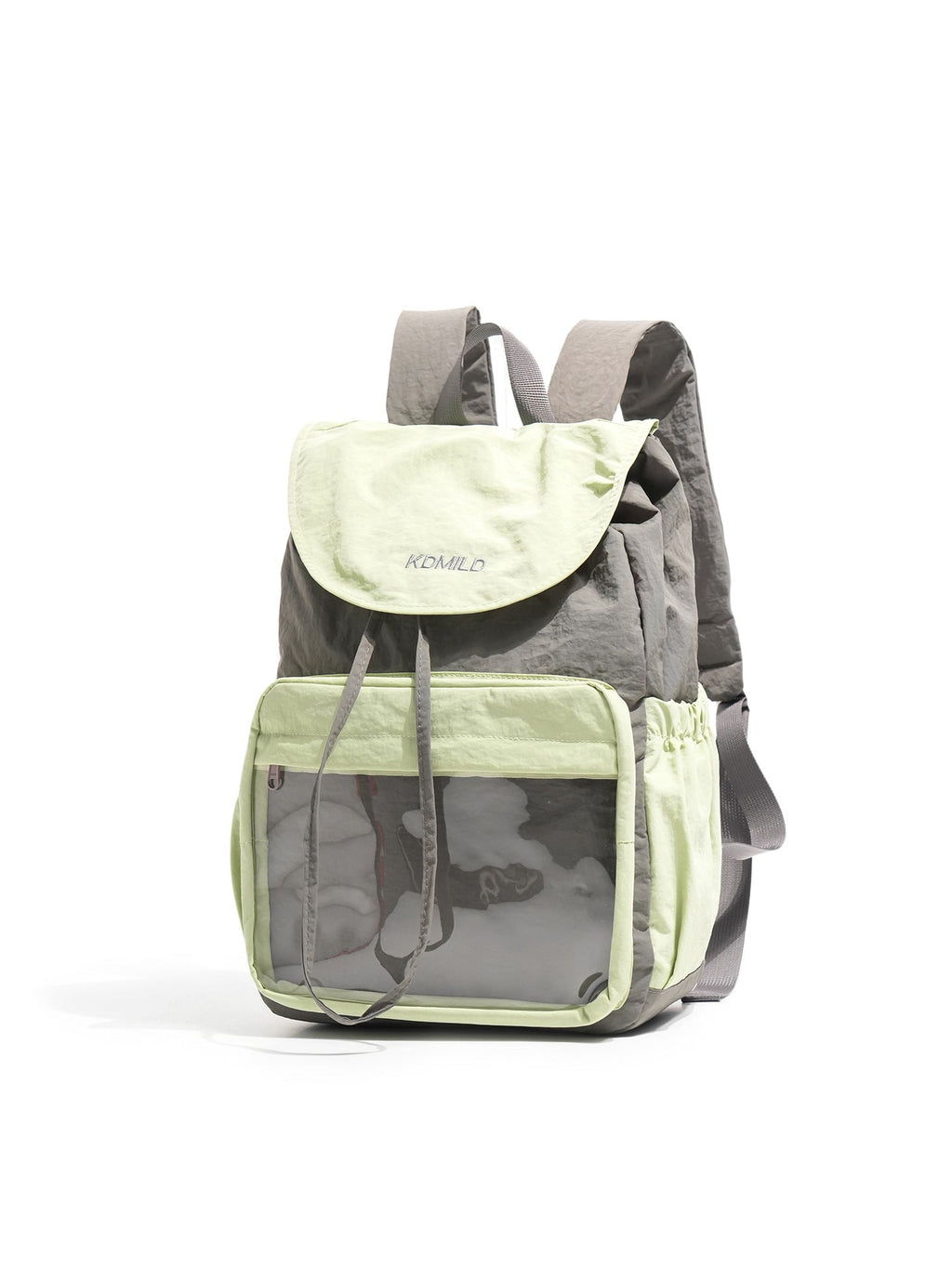 Multi-Compartment Utility School Backpack with Clear Pocket