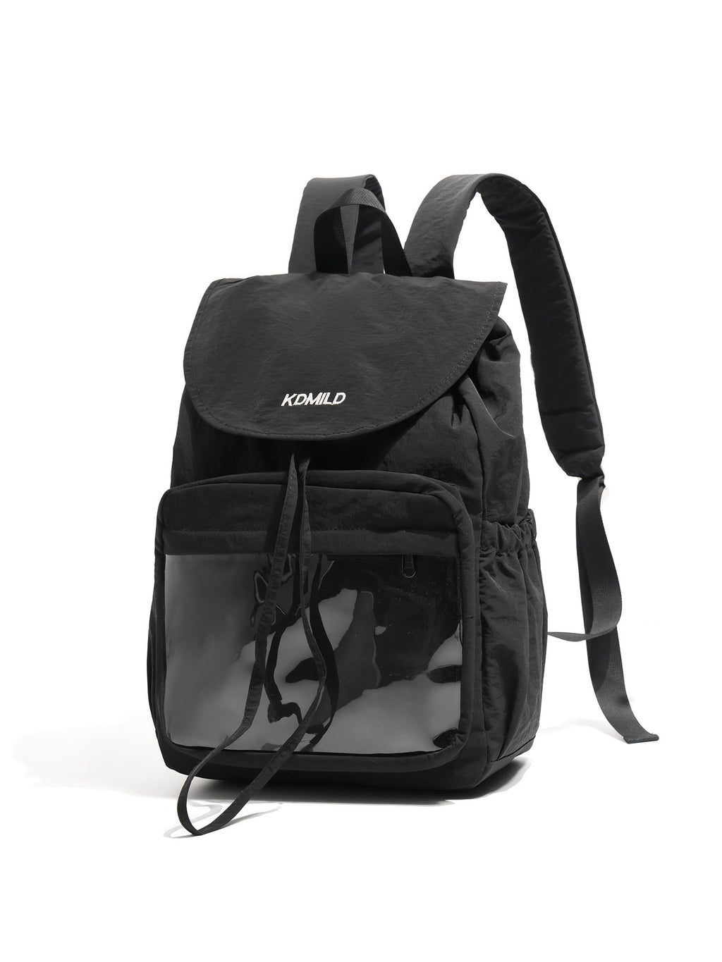 Multi-Compartment Utility School Backpack with Clear Pocket