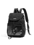 Multi-Compartment Utility School Backpack with Clear Pocket