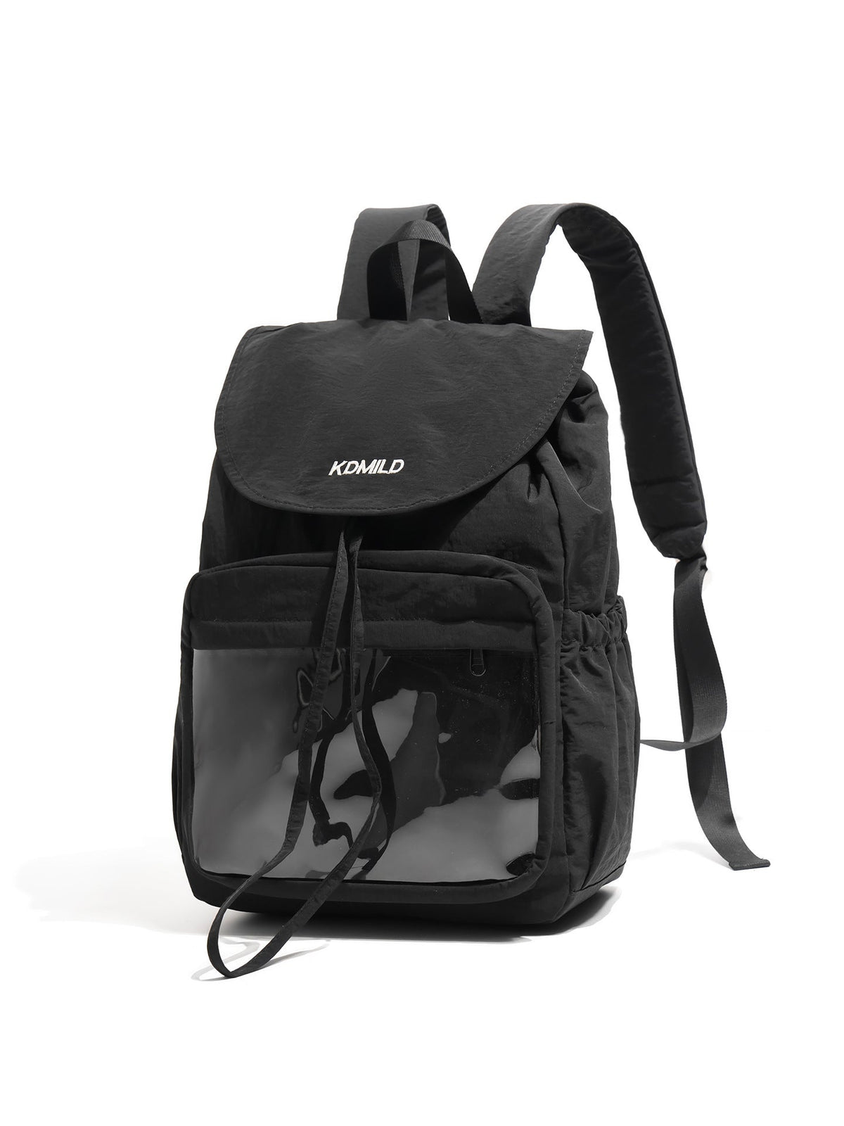 Multi-Compartment Utility School Backpack with Clear Pocket