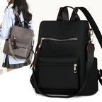 Multi-Pocket Backpack with Detachable Strap and Adjustable Padded Straps