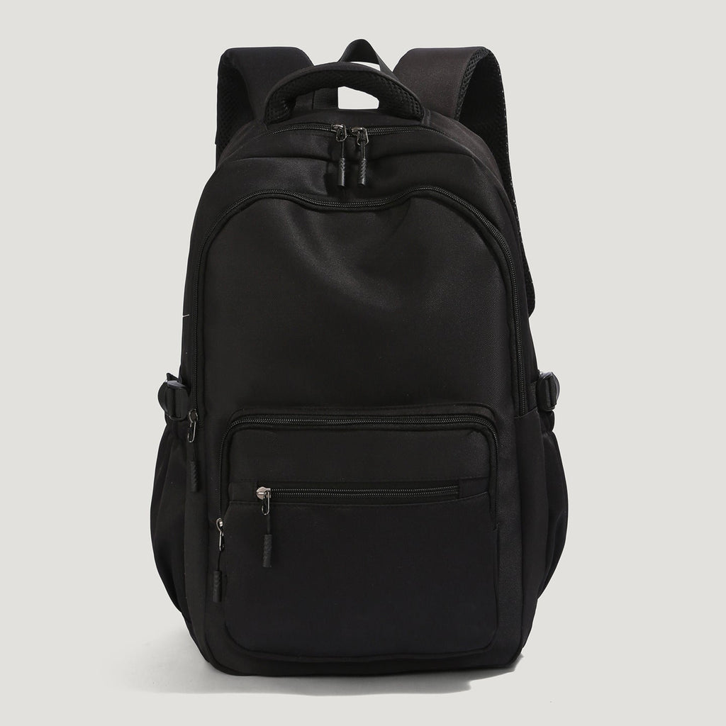 Multi-Pocket Organisational Backpack with Water-Resistant Fabric