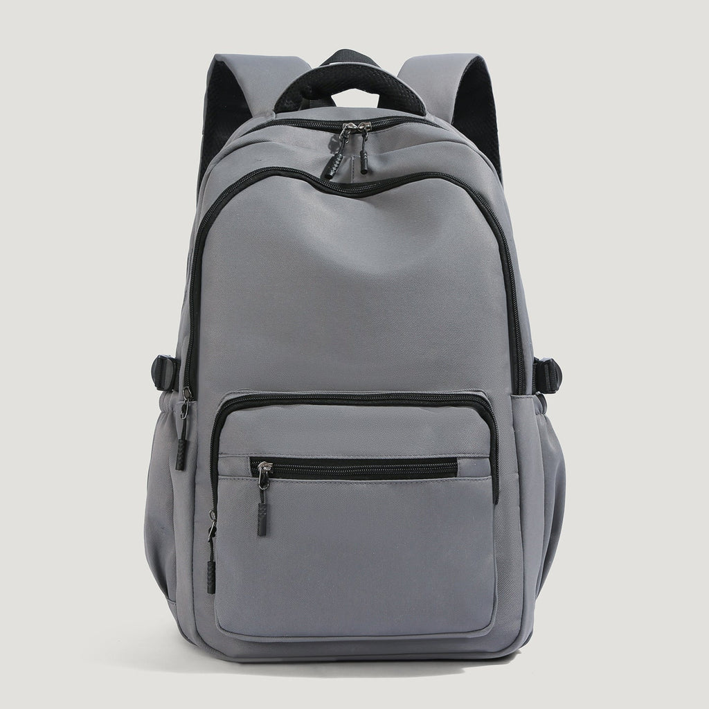 Multi-Pocket Organisational Backpack with Water-Resistant Fabric