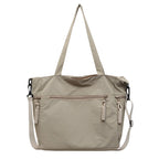 Multi-Pocket Travel Shoulder Tote with Adjustable Straps