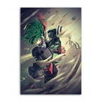 Adventure-Inspired My Hero Anime Canvas Wall Art | Welvere-Welvere
