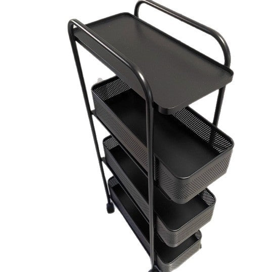 Narrow Carbon Steel Drawer Organiser for Kitchen and Bathroom