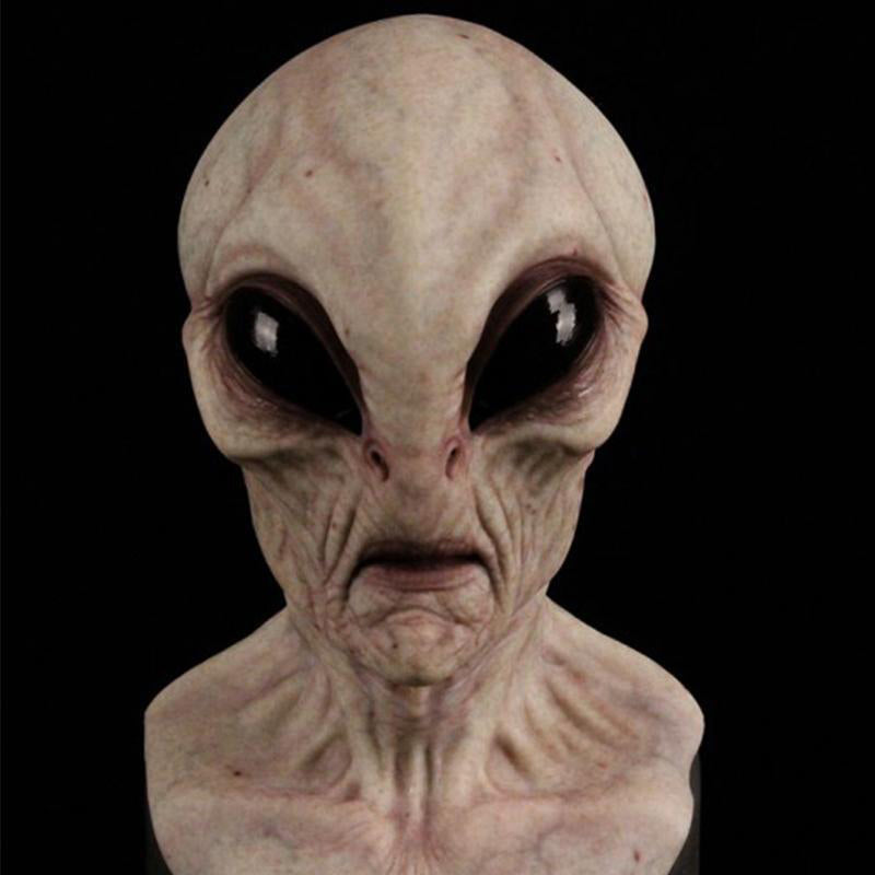 Natural Latex Full-Face Elderly Man Mask for Halloween Cosplay