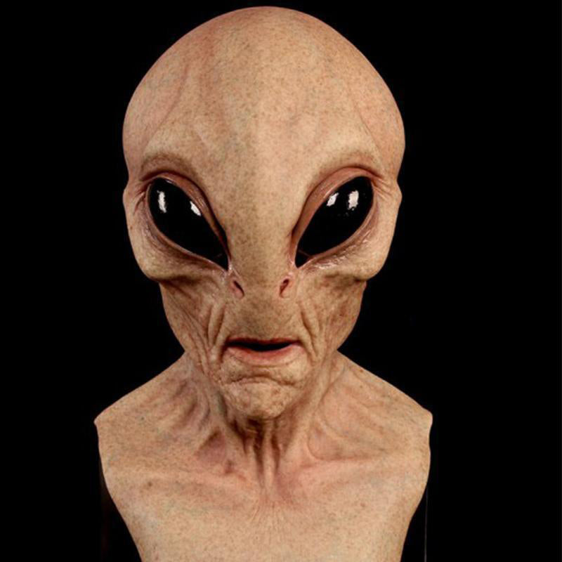 Natural Latex Full-Face Elderly Man Mask for Halloween Cosplay