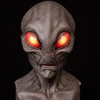 Natural Latex Full-Face Elderly Man Mask for Halloween Cosplay