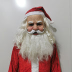 Natural Latex Full-Face Elderly Man Mask for Halloween Cosplay