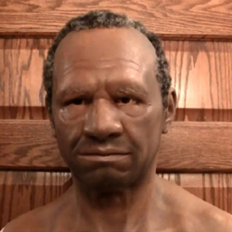 Natural Latex Full-Face Elderly Man Mask for Halloween Cosplay