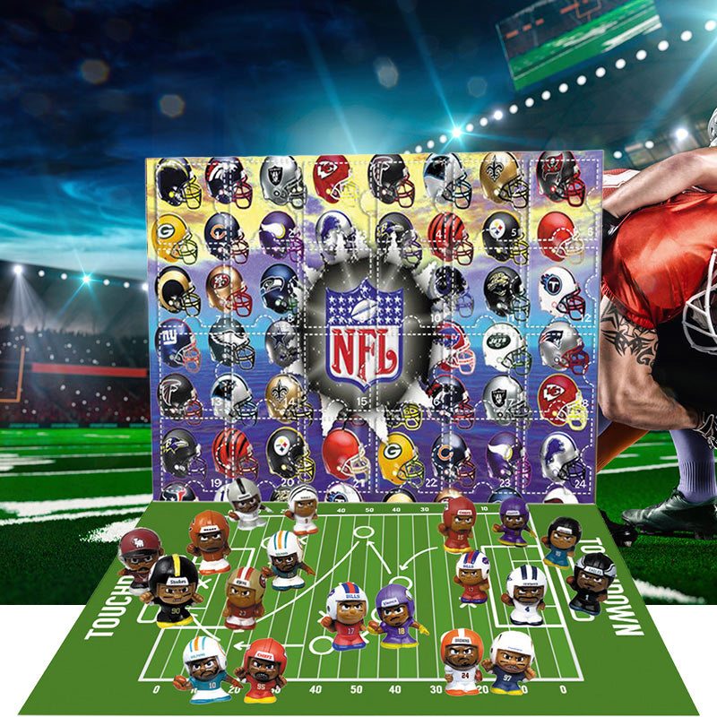 NFL Advent Calendar 2025 with 24 Gifts