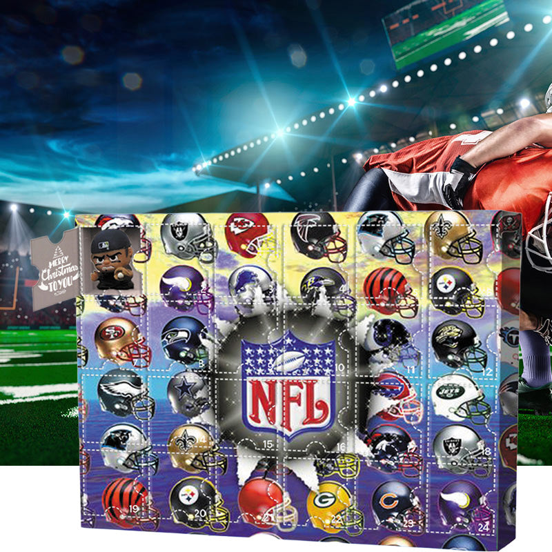 NFL Advent Calendar 2025 with 24 Gifts