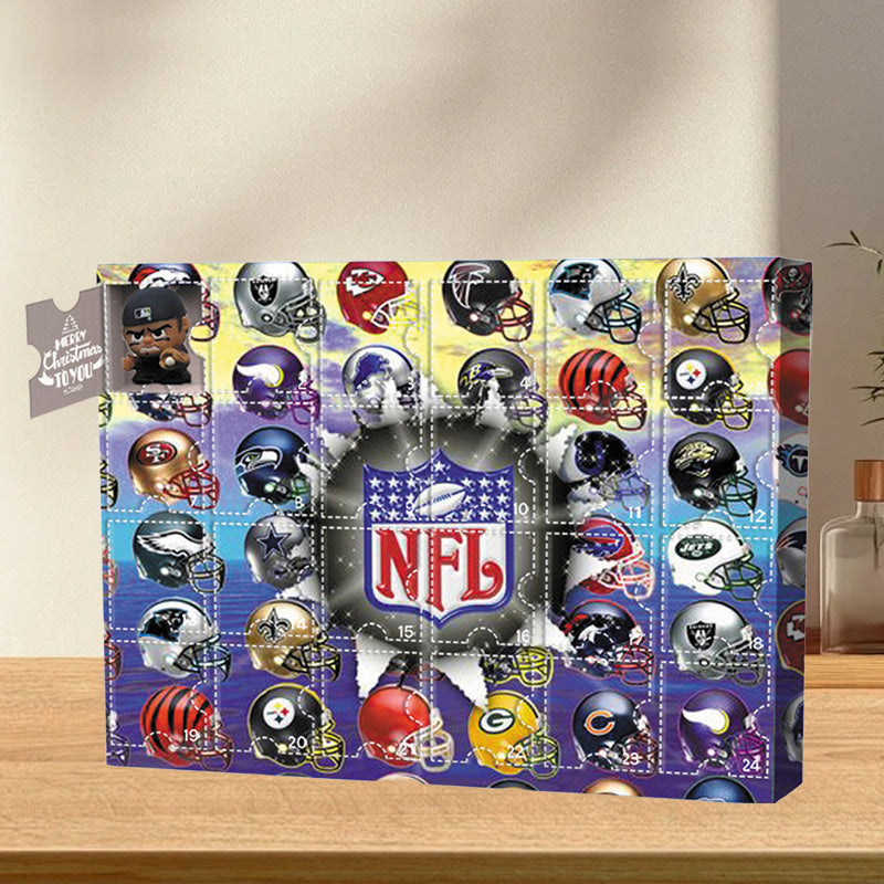 NFL Advent Calendar 2025 with 24 Gifts