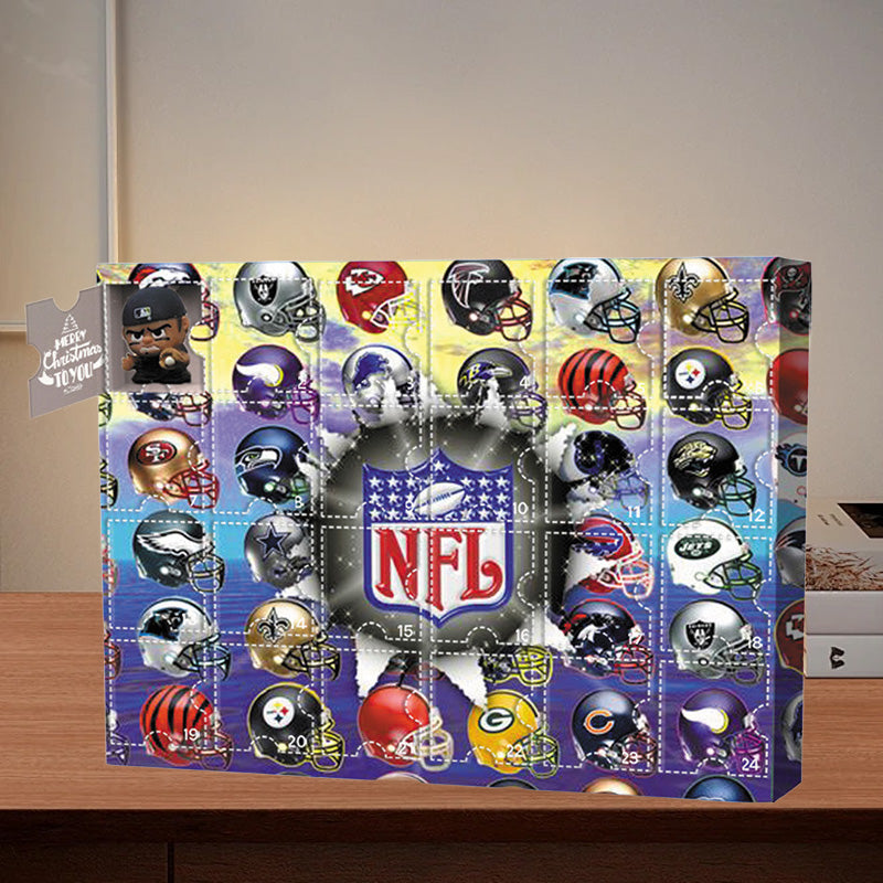 NFL Advent Calendar 2025 with 24 Gifts